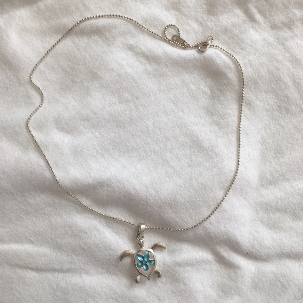 Turquoise Turtle Necklace